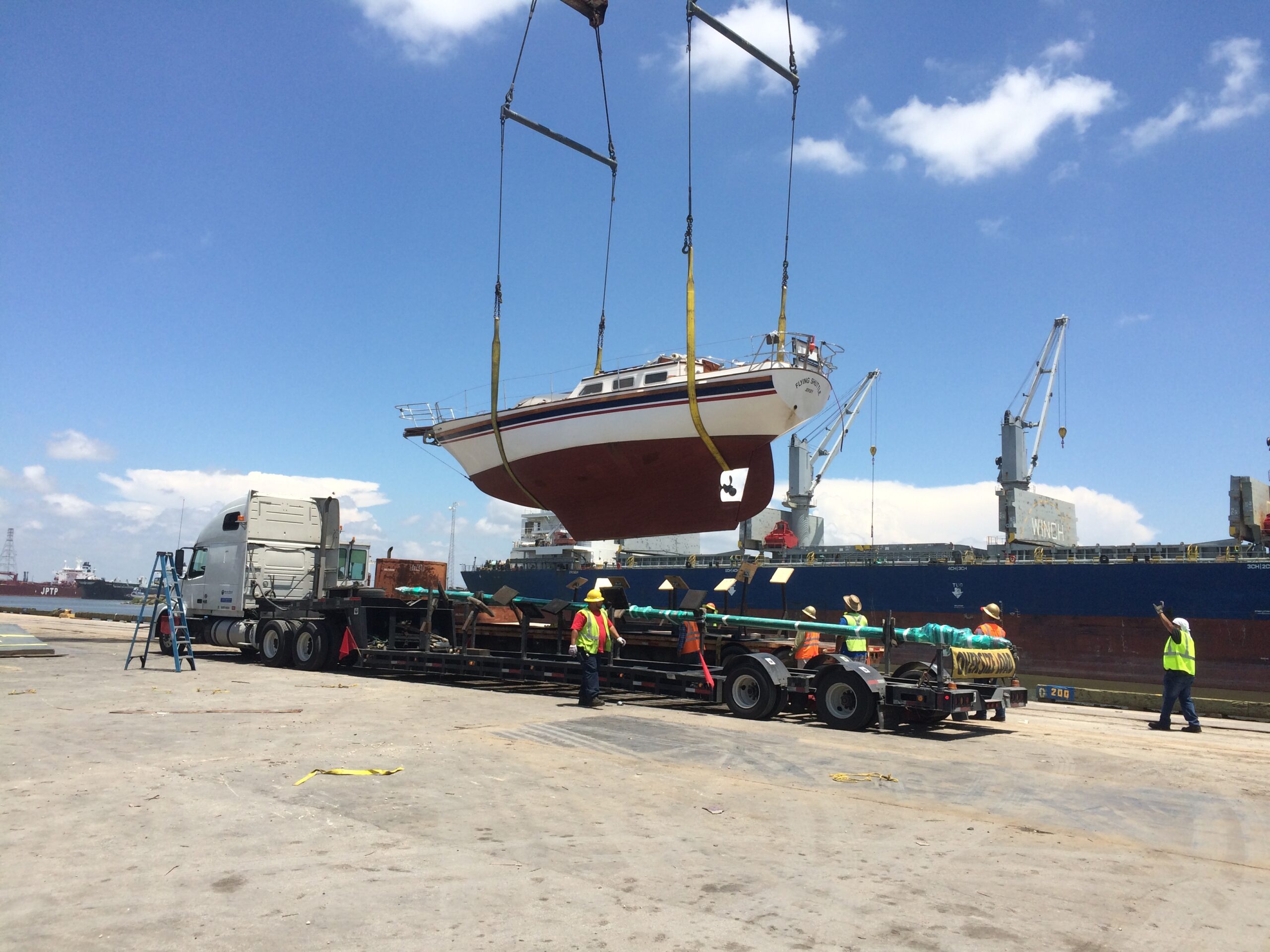 sailboat transport near me